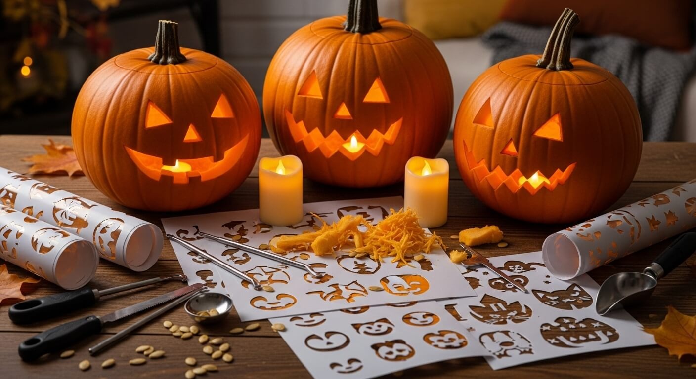 Pumpkin Carving Patterns & Stencils: 20 Creative Ideas